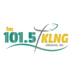 101.5 FM KLNG Omaha, Nebraska Radio logo